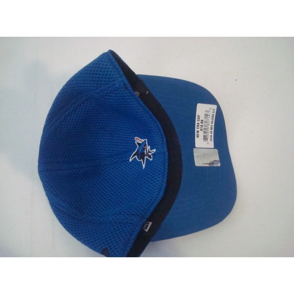 YOUTH‎ --- SAN JOSE SHARKS NEW ERA   HAT CAP VINTAGE DEADSTOCK B5